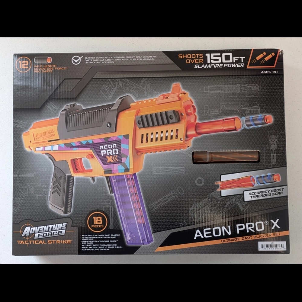 Aeon Pro X Blaster - Orange and Blue